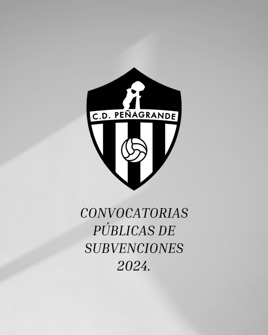 En este momento estás viendo EL CLUB DEPORTIVO ELEMENTAL PEÑAGRANDE REFUERZA SU COMPROMISO CON EL DEPORTE Y LA COMUNIDAD GRACIAS A LAS SUBVENCIONES PÚBLICAS DE 2024